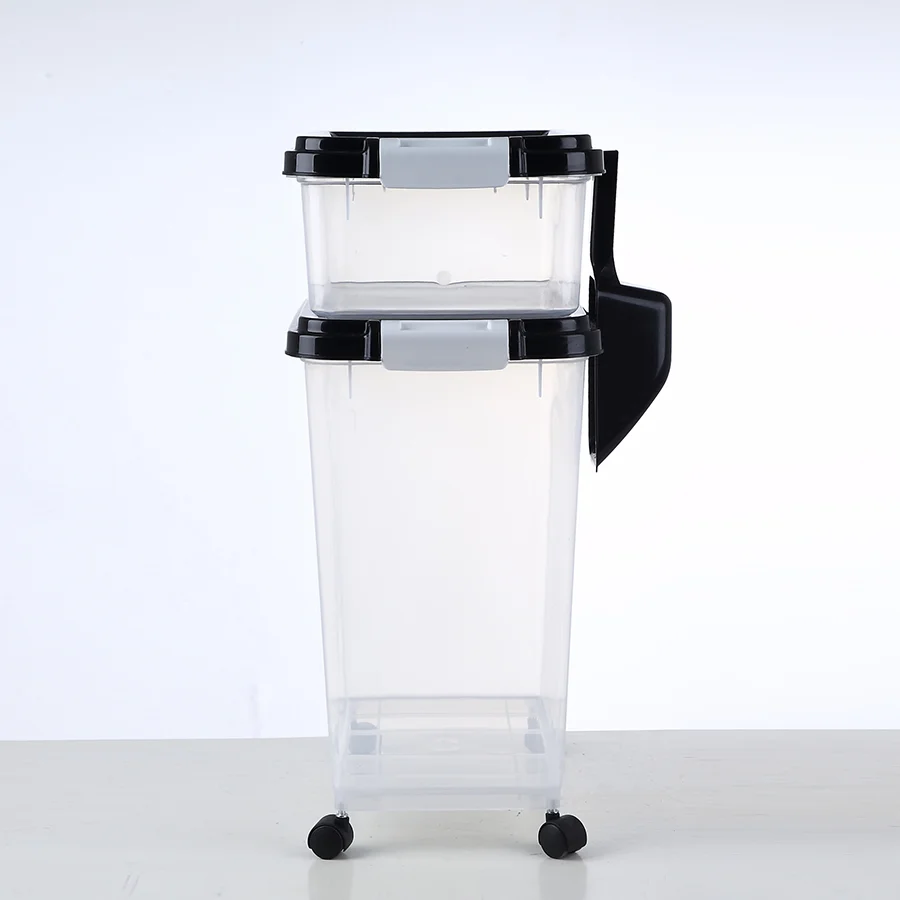 STROBIGO Wholesale 10L+30L 18kg 40 lb Airtight Dog Food Storage Container 3-Pieces Combo H520 - Image 4