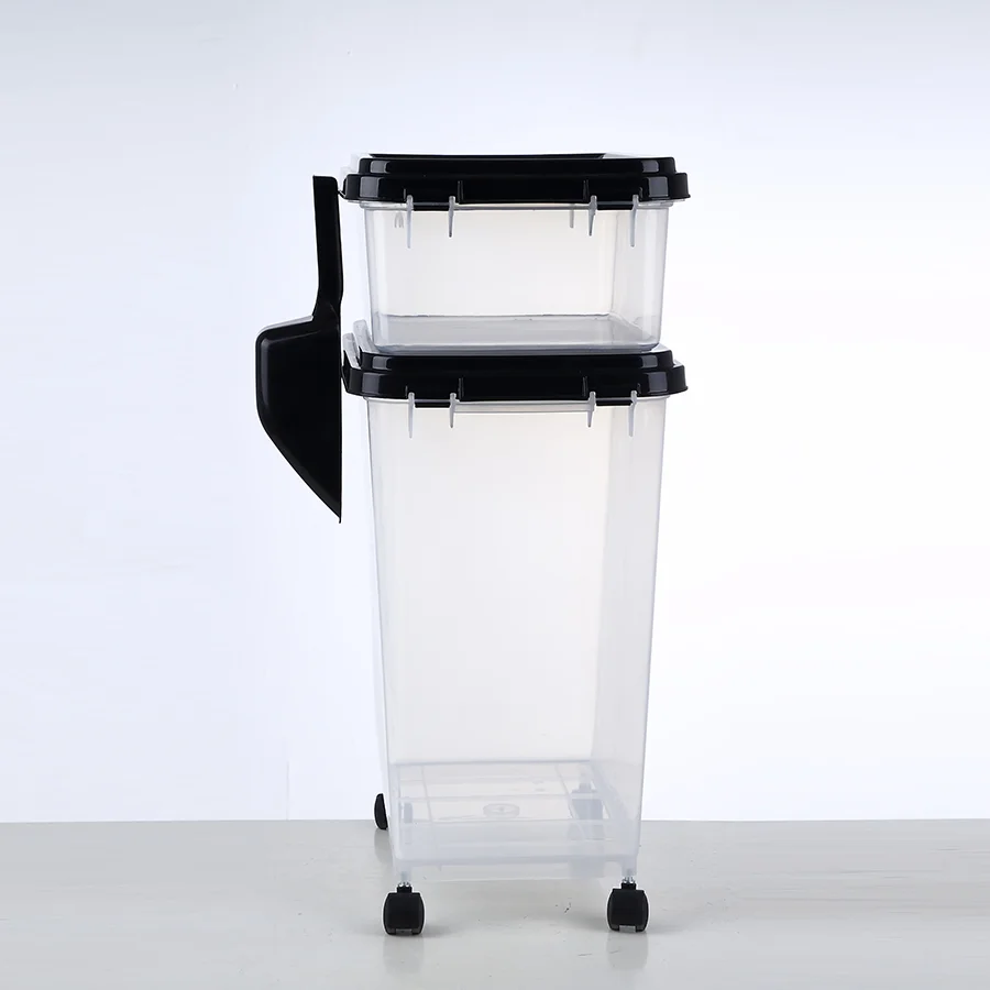 STROBIGO Wholesale 10L+30L 18kg 40 lb Airtight Dog Food Storage Container 3-Pieces Combo H520 - Image 2